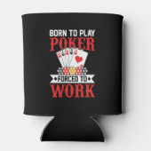 Funny poker word art  blikjeskoeler (Achterkant)
