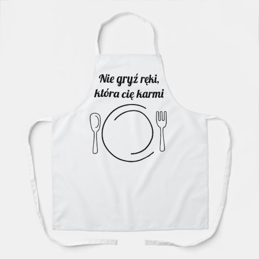 Funny Poland apron Schort (Voorkant)