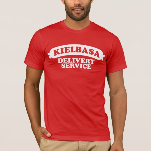 Funny Poland Kielbasa T-shirt (Voorkant)