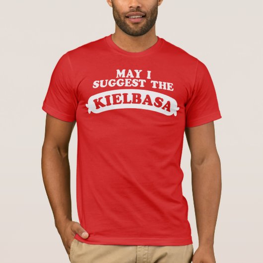 Funny Poland Kielbasa T-shirt (Voorkant)