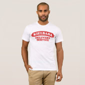 Funny Poland Kielbasa T-shirt (Voorkant volledig)
