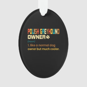 Funny Poland Vintage Retro Dog mam Pap G Ornament