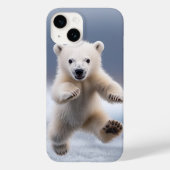 Funny Polar Beer Cub Case-Mate iPhone Case (Achterkant)