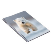 Funny Polar Beer Cub Notitieboek (Rechterzijde)