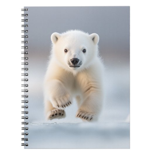 Funny Polar Beer Cub Notitieboek (Voorkant)
