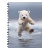 Funny Polar Beer Cub Notitieboek (Voorkant)