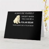 Funny Polar Beer is altijd je eigen Beer Kaart (Gele Bloem)