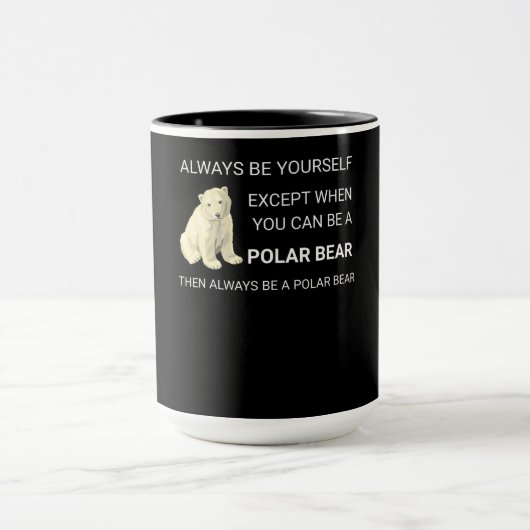 Funny Polar Beer is altijd je eigen Beer Mok (Midden)