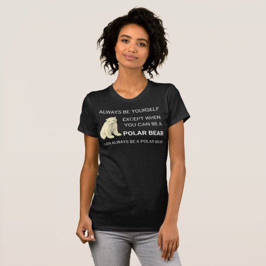 Funny Polar Beer is altijd je eigen Beer T-shirt (Voorkant volledig)