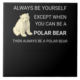 Funny Polar Beer is altijd je eigen Beer Tegeltje