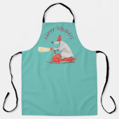 Funny Polar Beer over Snowmobile  Schort (Voorkant)