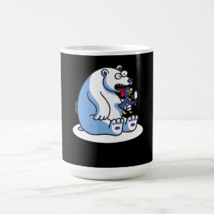 Funny Polar Beer Penguin Ice Cream Dierenvriend Koffiemok
