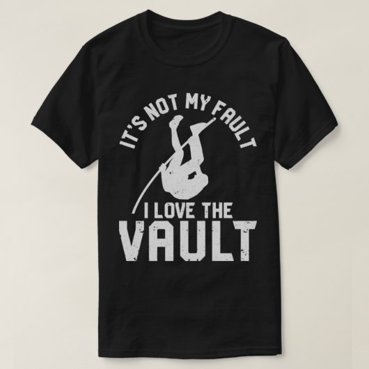 Funny Pole Vault Pole Vaulting Pole die niet mijn T-shirt (Design voorkant)