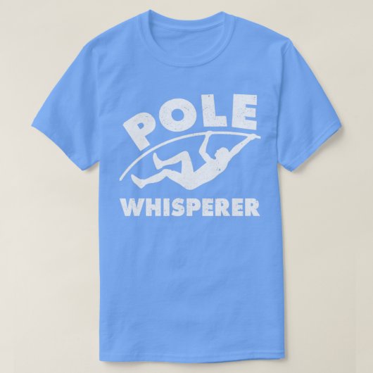 Funny Pole Vault Pole Vaulting Pole Jumping Pole W T-shirt (Design voorkant)