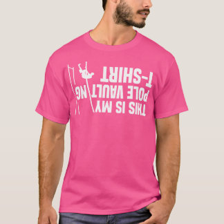Funny Pole Vaulting Design Mannen Women Vaulter Tr T-shirt