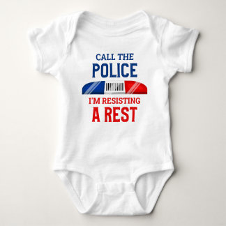 Funny Police Baby Clothes Romper