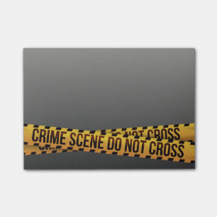 Funny Police Crime Scene Barricade Post-it® Notes