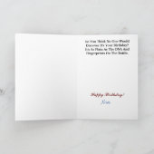 Funny Police Detective Birthday Card Kaart (Binnen)