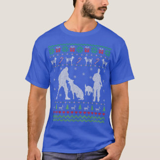 Funny Police K9 Dog Ugly KerstSweater Gifts T-shirt