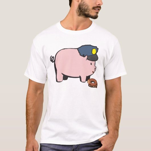 Funny Police Shirt - Funny Cop Shirt (Voorkant)