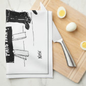 Funny Police Training School Theedoek (Quarter Fold)