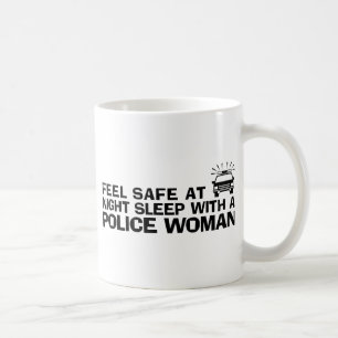 Funny Police Woman Koffiemok
