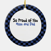 Funny Policewoman Gift - Funny Police Officer Idea Keramisch Ornament (Achterkant)