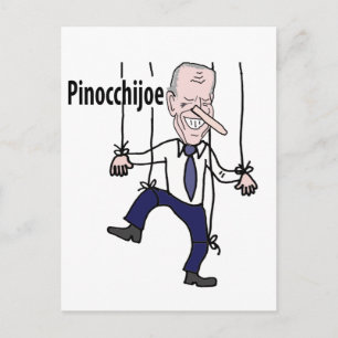 Funny political Anti Joe Biden Pun Briefkaart