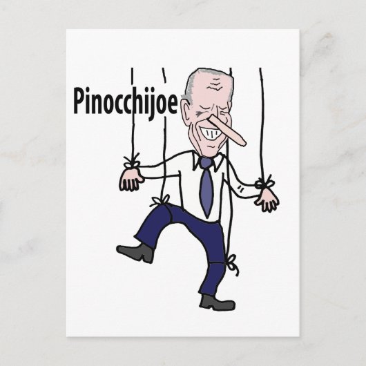 Funny political Anti Joe Biden Pun Briefkaart (Voorkant)