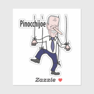 Funny political Anti Joe Biden Pun Sticker