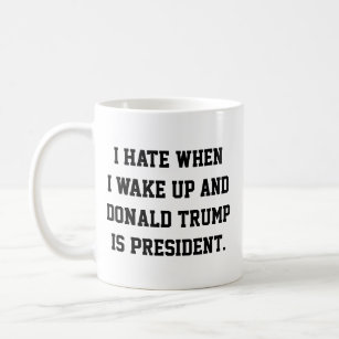 Funny Political Anti-Trump Coffee Mok