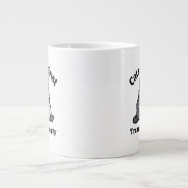 Funny Political Cat Anti-Trump Coffee Gift Dad Mom Grote Koffiekop