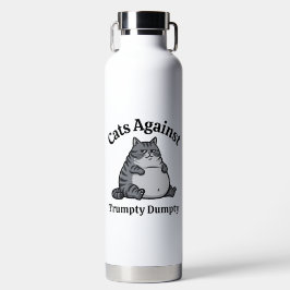 Funny Political Cat Anti-Trump Coffee Gift Dad Mom Waterfles