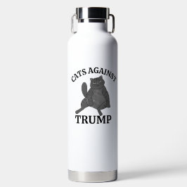 Funny Political Cat Anti-Trump Coffee Gift Dad Mom Waterfles