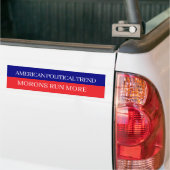 Funny political quote bumpersticker (Op Truck)