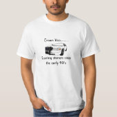 Funny politie auto shirt (Voorkant)