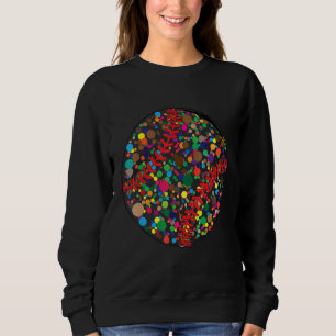 Funny Polka Dot Baseball Lover Player Internationa Trui