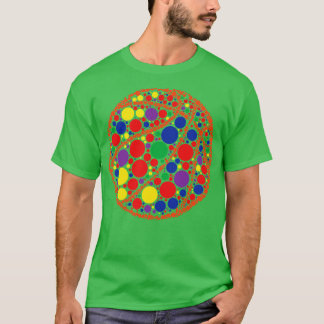 Funny Polka Dot Basketball Lover Player Internatio T-shirt