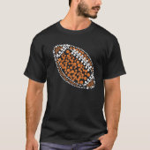 Funny Polka Dot Football Lover Player Internationa T-shirt (Voorkant)