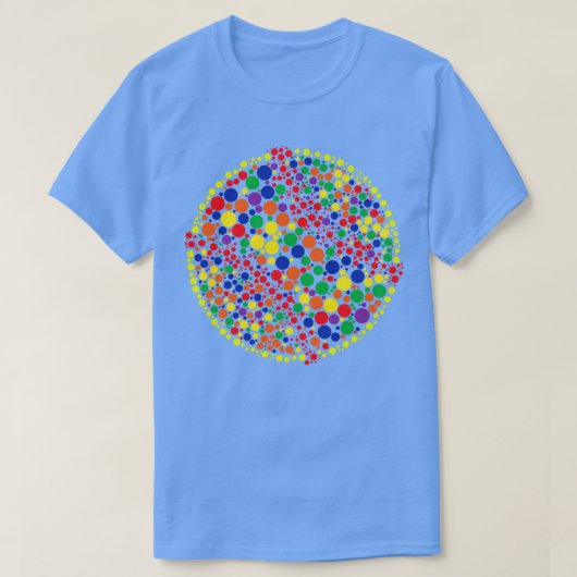 Funny Polka Dot Softball Lover Player Internationa T-shirt (Design voorkant)