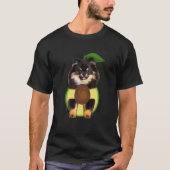Funny Pomeranian Avocado Cute Halloween Costume T-shirt (Voorkant)