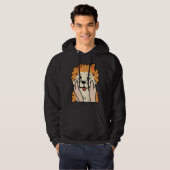 Funny Pomeranian Chubby Cheeks Hoodie (Voorkant volledig)