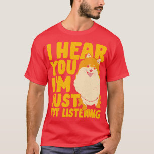 Funny Pommeren Pom Spitz Hondenliefhebber Gift T-shirt
