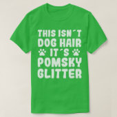 Funny Pomsky Gezegde Dog Hair Pomsky Fun Dog Eigen T-shirt (Design voorkant)