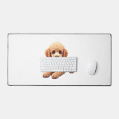 Funny Poodle Animal Lover Dogs Graphic Cute Dog Ow Bureaumat (Keyboard & Muis)