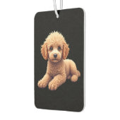 Funny Poodle Animal Lover Dogs Graphic Cute Dog Ow Luchtverfrisser (Links)