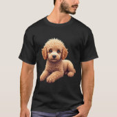 Funny Poodle Animal Lover Dogs Graphic Cute Dog Ow T-shirt (Voorkant)