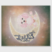 Funny Poodle | Grote vogelcadeau Cadeaupapier (Vlak)