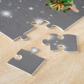 Funny Poodle kerstboom Decor Ornament Costuum Legpuzzel (Zijkant)