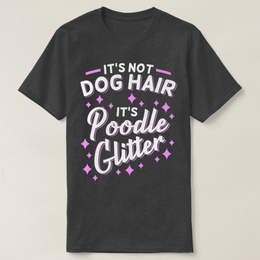 Funny Poodle mama Dog Owner Gift T-shirt (Design voorkant)